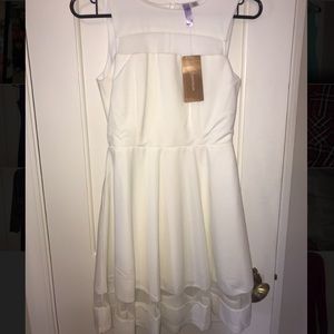 Francesca’s White Dress XS